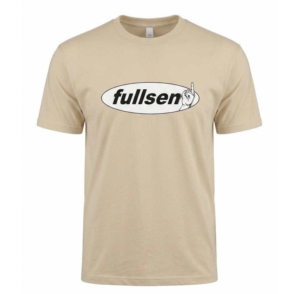 Full Send Graphic Tee Mens XL Tan Alstyle Classic Cotton Short Sleeve Logo Shirt